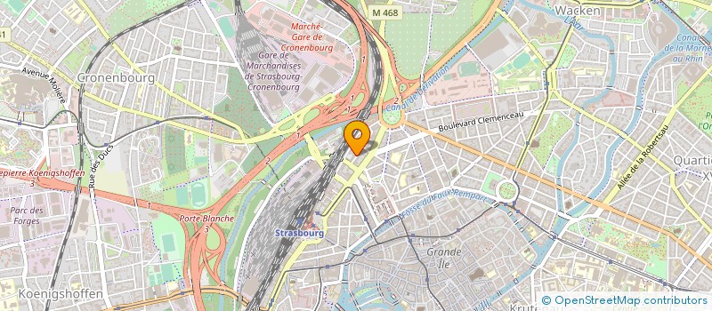 localisation de l'entreprise NOVEMBRE à STRASBOURG