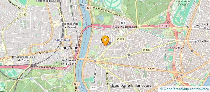 localisation de l'entreprise NOVEMBRE à BOULOGNE-BILLANCOURT
