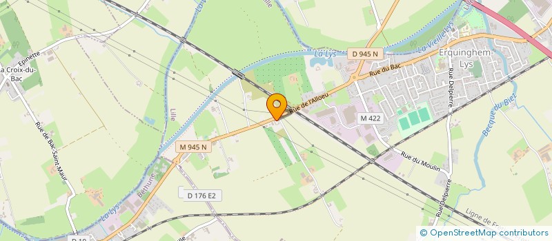 localisation de l'entreprise NOVEMBRE AU CARRE  ERQUINGHEM-LYS