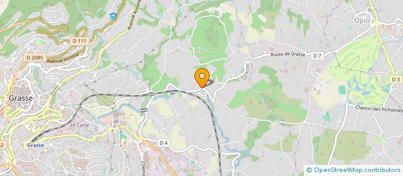 localisation de l'entreprise NOVEMPREINTE  GRASSE