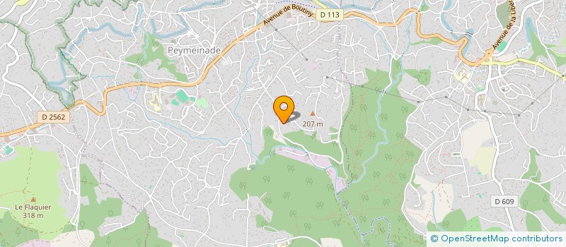 localisation de l'entreprise NOVENAT  PEYMEINADE