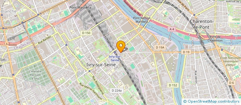 localisation de l'entreprise NOVEO  IVRY-SUR-SEINE