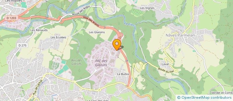 localisation de l'entreprise NOVEO FINANCE à ANNECY