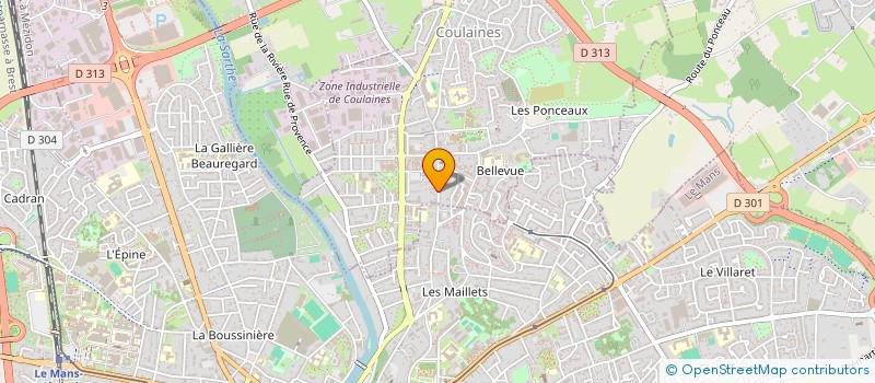 localisation de l'entreprise NOVEO HABITAT  COULAINES