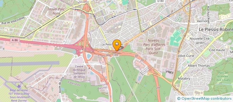 localisation de l'entreprise NOVEO'S EAT à CLAMART
