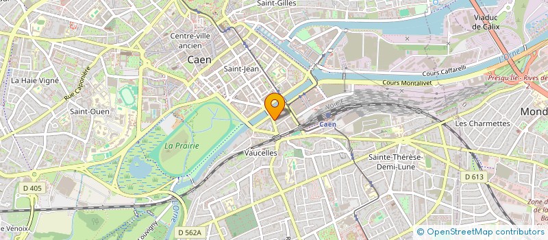 localisation de l'entreprise NOVEOL CONSEIL à CAEN