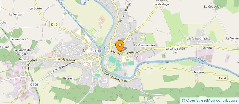 localisation de l'entreprise NOVEON'AIR  MALESTROIT