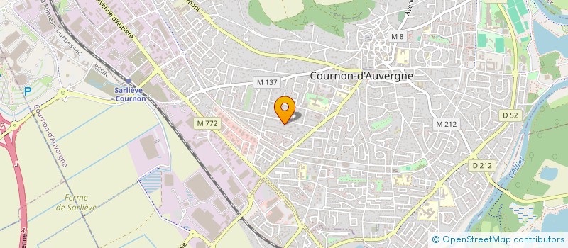 localisation de l'entreprise NOVERCIA  COURNON-D'AUVERGNE