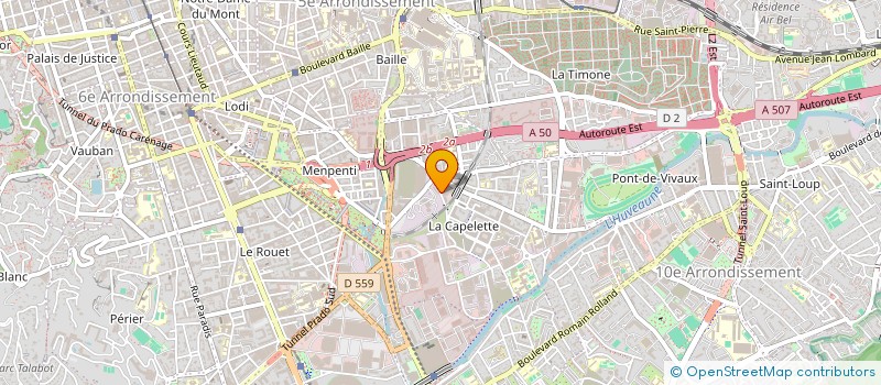 localisation de l'entreprise NOVERIS à MARSEILLE