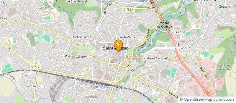 localisation de l'entreprise NOVESCENCE à SAINT-BRIEUC