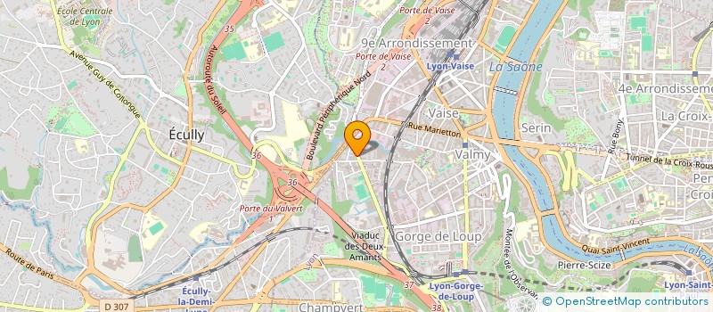 localisation de l'entreprise NOVESPACE NOVABITA à LYON