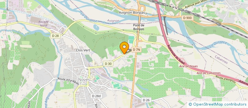 localisation de l'entreprise NOVESQUE  NOVES