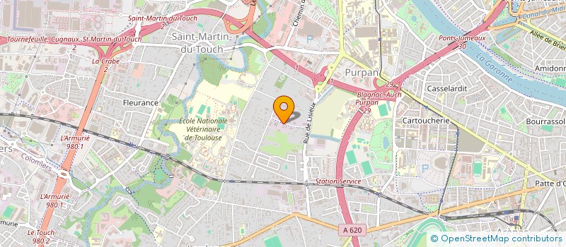 localisation de l'entreprise NOVETAT à TOULOUSE