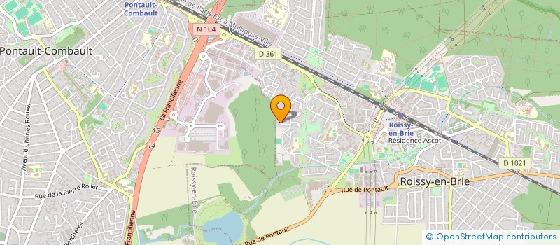 localisation de l'entreprise NOVEXA  ROISSY-EN-BRIE