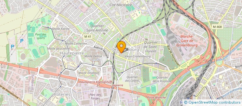 localisation de l'entreprise NOVEXA SOLUTIONS à STRASBOURG