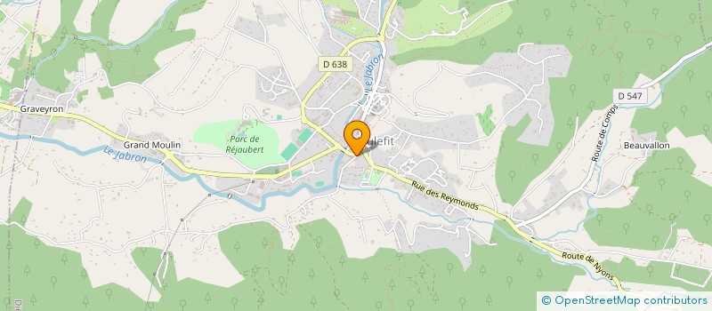localisation de l'entreprise NOVEXIA à DIEULEFIT