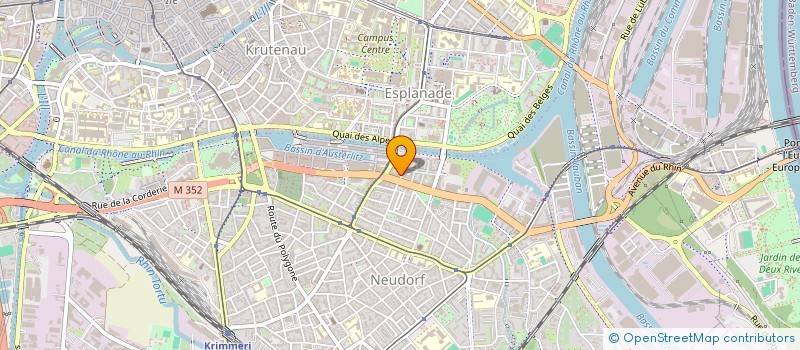 localisation de l'entreprise NOVEXIA RENOVATION à STRASBOURG
