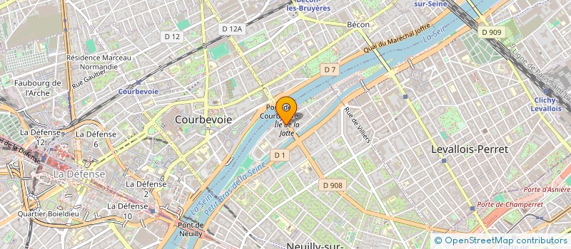 localisation de l'entreprise NOVEXYA à NEUILLY-SUR-SEINE
