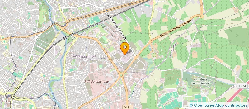 localisation de l'entreprise NOVEYS PATRIMOINE à CASTELNAU-LE-LEZ