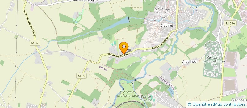 localisation de l'entreprise NOVIA FACADE  CORNEBARRIEU