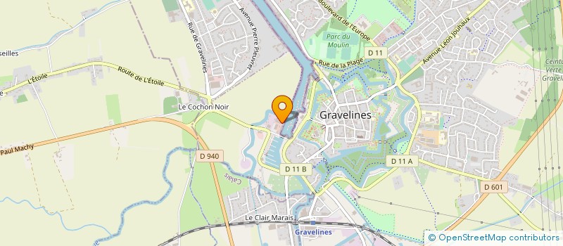 localisation de l'entreprise NOVIC-DISCOUNT à GRAVELINES