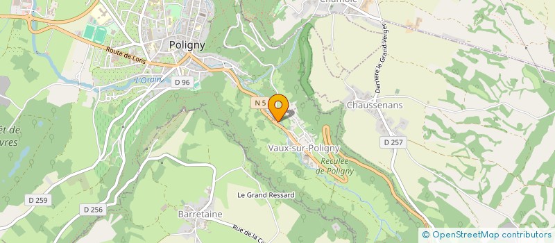 localisation de l'entreprise NOVICE à VAUX-SUR-POLIGNY