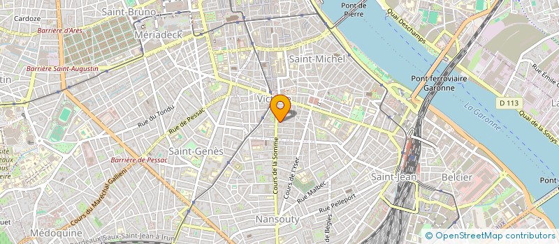 localisation de l'entreprise NOVICIAT  BORDEAUX