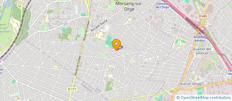 localisation de l'entreprise NOVIDIS à MORSANG-SUR-ORGE