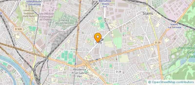 localisation de l'entreprise NOVIE à PIERREFITTE-SUR-SEINE