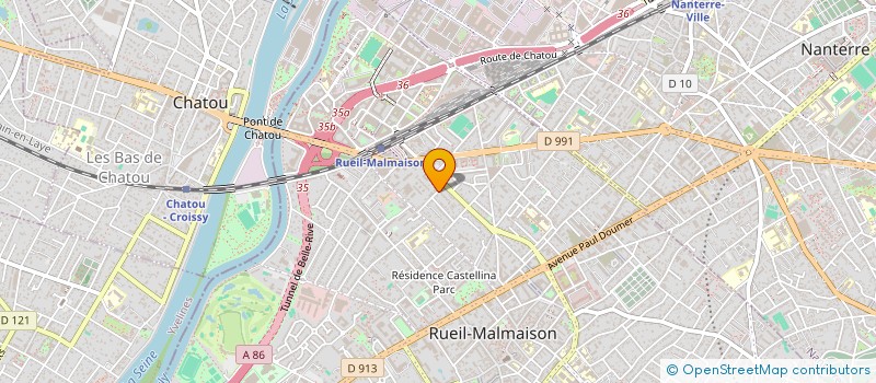 localisation de l'entreprise NOVIE CONSULTING à RUEIL-MALMAISON