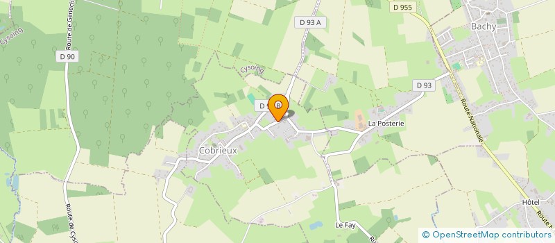 localisation de l'entreprise NOVIES à COBRIEUX