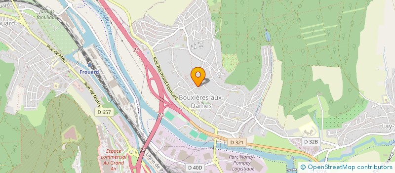 localisation de l'entreprise NOVIGA  BOUXIERES-AUX-DAMES