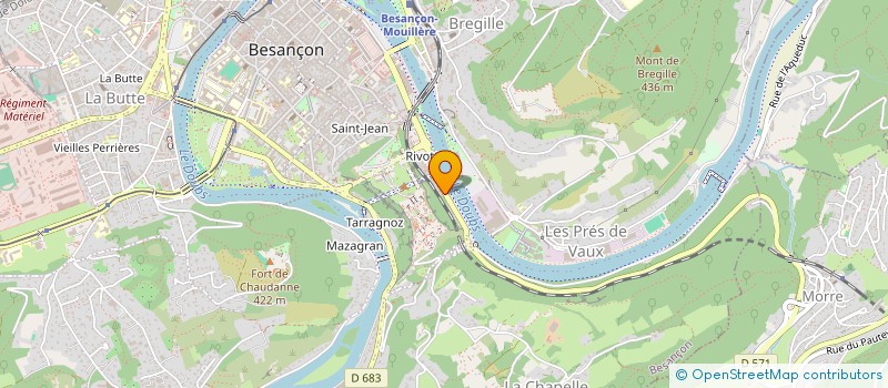localisation de l'entreprise NOVILAM  BESANCON