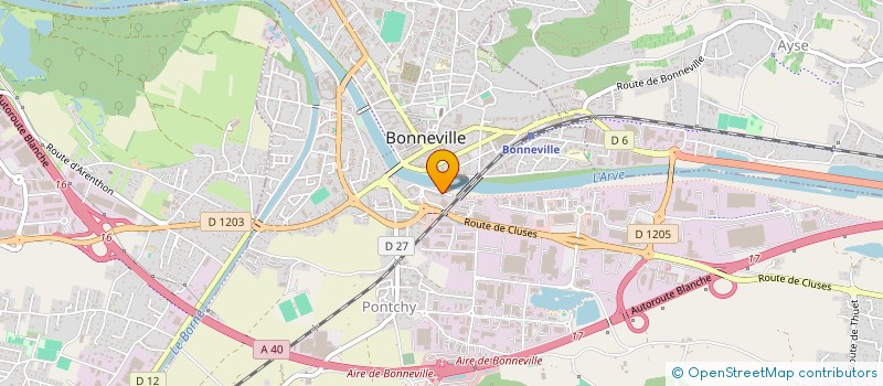 localisation de l'entreprise NOVIMEO  BONNEVILLE