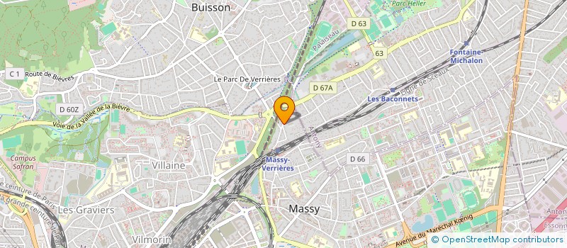 localisation de l'entreprise NOVIMET  LES ULIS