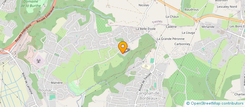 localisation de l'entreprise NOVIMMO  BOULIAC