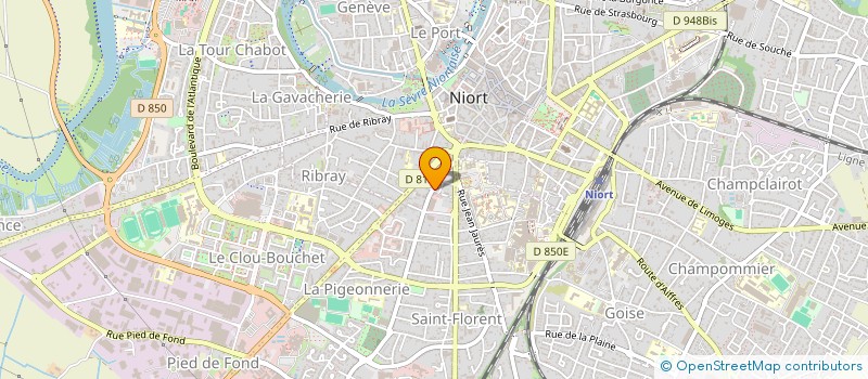 localisation de l'entreprise NOVIMMO GESTION  NIORT