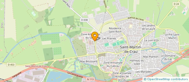 localisation de l'entreprise NOVINARO à SAINT-MARTIN-DE-CRAU