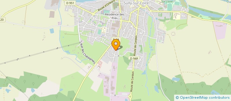 localisation de l'entreprise NOVINTEC à SULLY-SUR-LOIRE