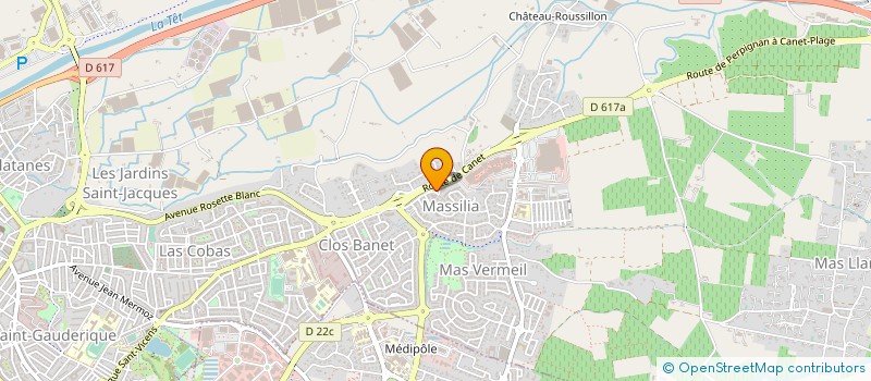 localisation de l'entreprise NOVIPROP  PERPIGNAN