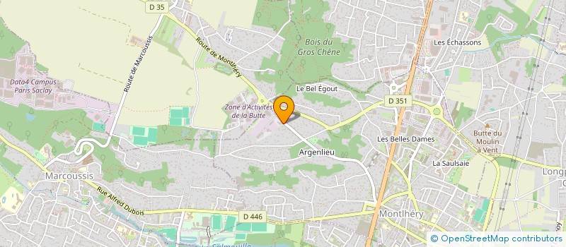 localisation de l'entreprise NOVIRENT à MONTLHERY
