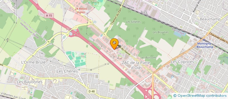 localisation de l'entreprise NOVIS SARL à HERBLAY-SUR-SEINE