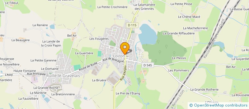 localisation de l'entreprise NOVISSILELE à LOIRON-RUILLE