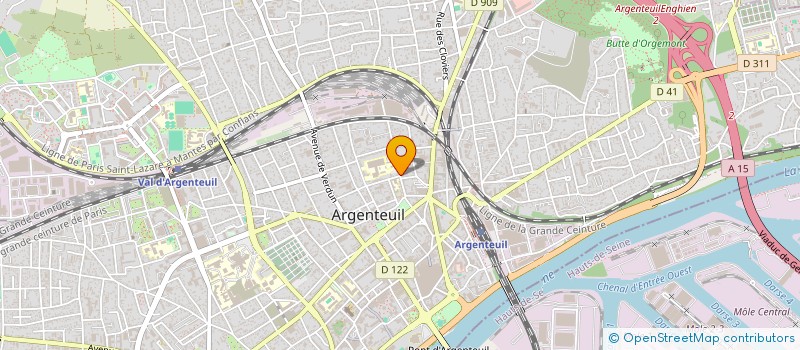 localisation de l'entreprise NOVISTA  ARGENTEUIL