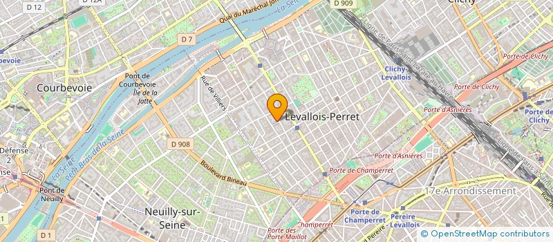 localisation de l'entreprise NOVIW à LEVALLOIS-PERRET