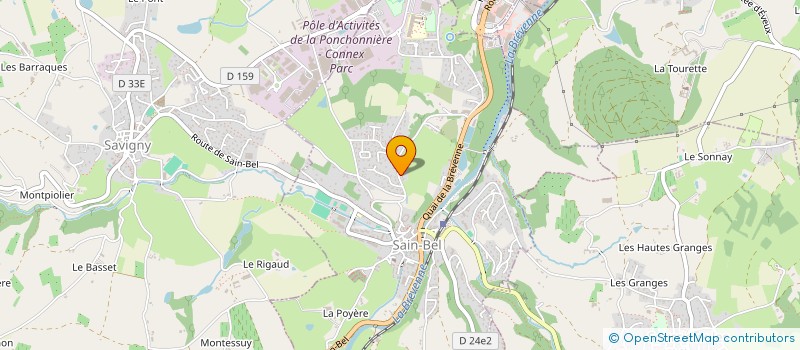 localisation de l'entreprise NOVO  SAIN-BEL