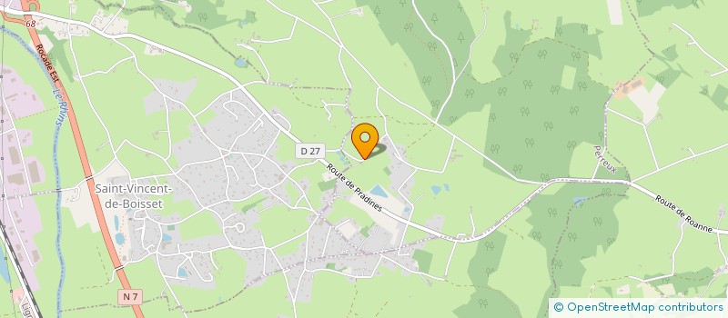 localisation de l'entreprise NOVO ALEXIS  PERREUX