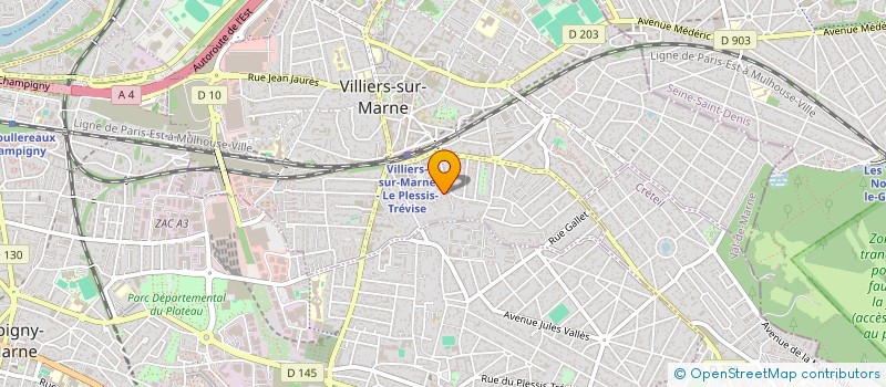 localisation de l'entreprise NOVO BAT à VILLIERS-SUR-MARNE