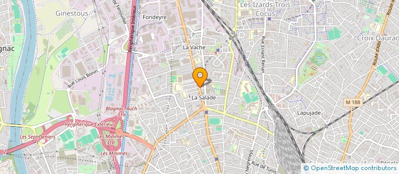 localisation de l'entreprise NOVO BURGER  TOULOUSE