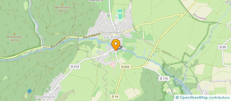 localisation de l'entreprise NOVO CAMINHO MEN  DOSSENHEIM-SUR-ZINSEL